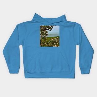 Springtime at the Cape Cod Canal Kids Hoodie